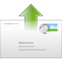 Mail sent Icon, Mail sent,Simplistica,System,