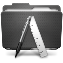 Folder Applications P Icon, Folder Applications P,