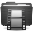 Folder Movies P Icon, Folder Movies P,