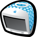 iMacBlueDalmation Icon, iMacBlueDalmation,Smoothicons 2,System,