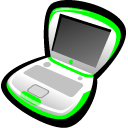 iBookKeyLime Icon, iBookKeyLime,Smoothicons,System,