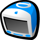 iMacBlueberry Icon, iMacBlueberry,Smoothicons,System,