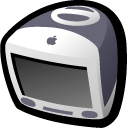 iMacGraphite Icon, iMacGraphite,Smoothicons,System,
