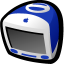 iMacIndigo Icon, iMacIndigo,Smoothicons,System,