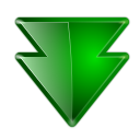 Actions arrow down double Icon, Actions arrow down double,Snowish,System