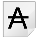 Actions format text strikethrough Icon, Actions format text strikethrough,Snowish,System