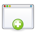 Actions new window Icon, Actions new window,Snowish,System