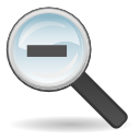 Actions zoom out Icon, Actions zoom out,Snowish,System