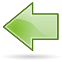 Arrow left Icon, Arrow left,Snowish,System