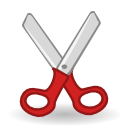 Edit Cut Icon, Edit Cut,Snowish,System