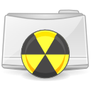 Extras folder burn Icon, Extras folder burn,Snowish,System