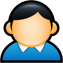 User Coat Blue Icon, User Coat Blue,Soft Scraps,System