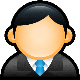 User Executive Blue Icon, User Executive Blue,Soft Scraps,System