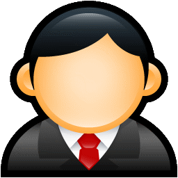 User Executive Red Icon, User Executive Red,Soft Scraps,System