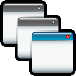 Windows Cascade Icon, Windows Cascade,Soft Scraps,System