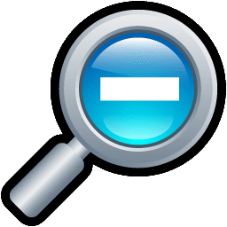 Zoom Out Icon, Zoom Out,Soft Scraps,System