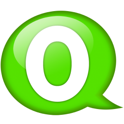 Speech balloon green o Icon, Speech balloon green o,Speech Balloon Green,System
