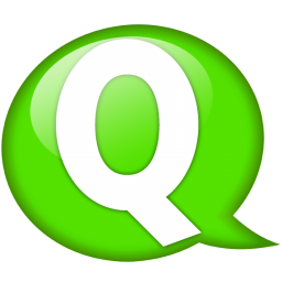 Speech balloon green q Icon, Speech balloon green q,Speech Balloon Green,System