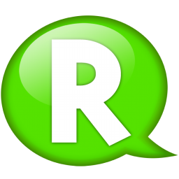 Speech balloon green r Icon, Speech balloon green r,Speech Balloon Green,System