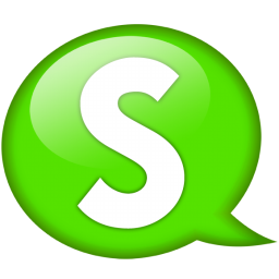 Speech balloon green s Icon, Speech balloon green s,Speech Balloon Green,System