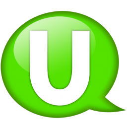 Speech balloon green u Icon, Speech balloon green u,Speech Balloon Green,System