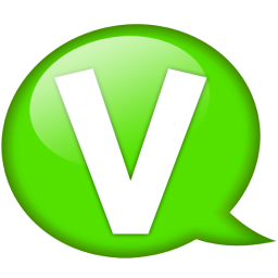Speech balloon green v Icon, Speech balloon green v,Speech Balloon Green,System