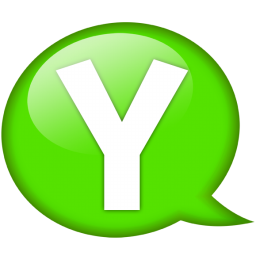 Speech balloon green y Icon, Speech balloon green y,Speech Balloon Green,System