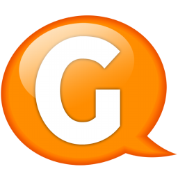 Speech balloon orange g Icon, Speech balloon orange g,Speech Balloon Orange,System