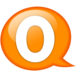 Speech balloon orange o Icon, Speech balloon orange o,Speech Balloon Orange,System