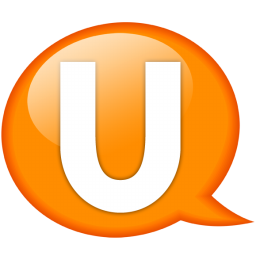 Speech balloon orange u Icon, Speech balloon orange u,Speech Balloon Orange,System
