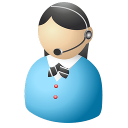 Receptionist Icon, Receptionist,Standard Portfolio,System