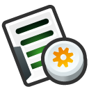 Configuration settings Icon, Configuration settings,The Last Order Candy,System