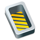Box open yellow Icon, Box open yellow,The Last Order Plus,System