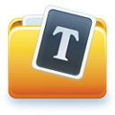 Font folder Icon, Font folder,The Moonlight,System