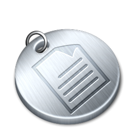 Shiny documents Icon, Shiny documents,Tokens,System