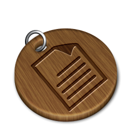 Woody documents Icon, Woody documents,Tokens,System