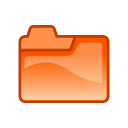 Folder red Icon, Folder red,Tulliana 2,System,
