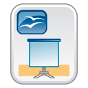 Ooo impress tpl Icon, Ooo impress tpl,Tulliana 2,System,