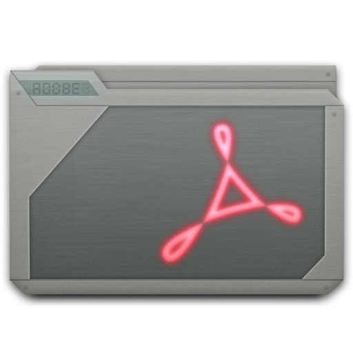 folder adobe acrobat Icon, folder adobe acrobat,