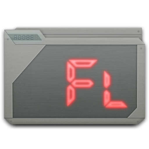 folder adobe flash Icon, folder adobe flash,