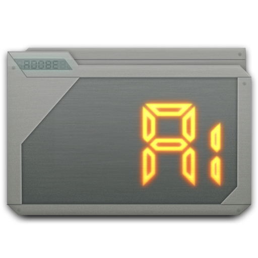 folder adobe illustrator Icon, folder adobe illustrator,