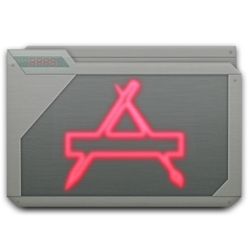 folder apps Icon, folder apps,