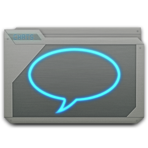 folder chats Icon, folder chats,