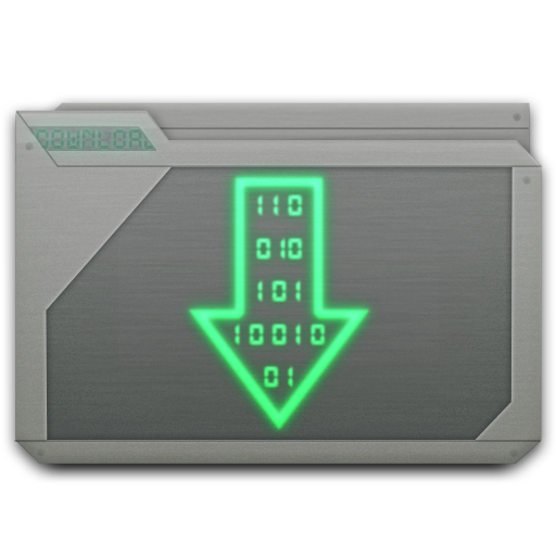 folder downloads Icon, folder downloads,