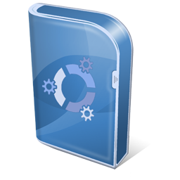 Kubuntu Box Icon, Kubuntu Box,Vista boxes,System,