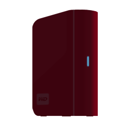 WD External HD cherry Icon, WD External HD cherry,WD External HD,System,