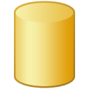 database Icon, database,Warm Toolbar,System