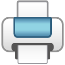 print Icon, print,Warm Toolbar,System