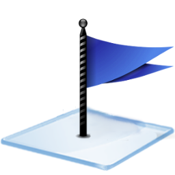 Windows 7 flag blue Icon, Windows 7 flag blue,Windows 7,System