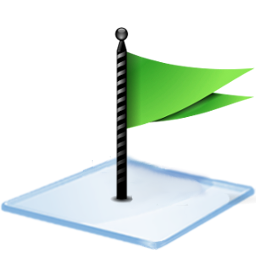 Windows 7 flag green Icon, Windows 7 flag green,Windows 7,System
